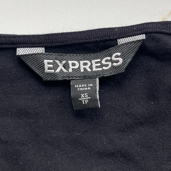 Express 100% Rayon Maxi Dress with Open Back - Picture 4 of 5